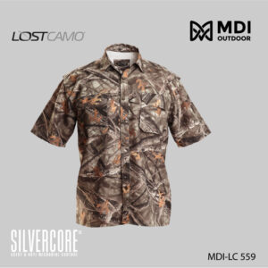 BA MDI Outdoor Lost Camo SS Vented Shirt