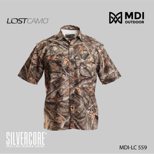 BA MDI Outdoor Lost Camo SS Vented Shirt
